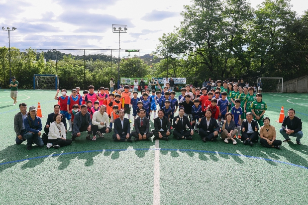 제1회 서대문구청장배 풋살대회 개회식