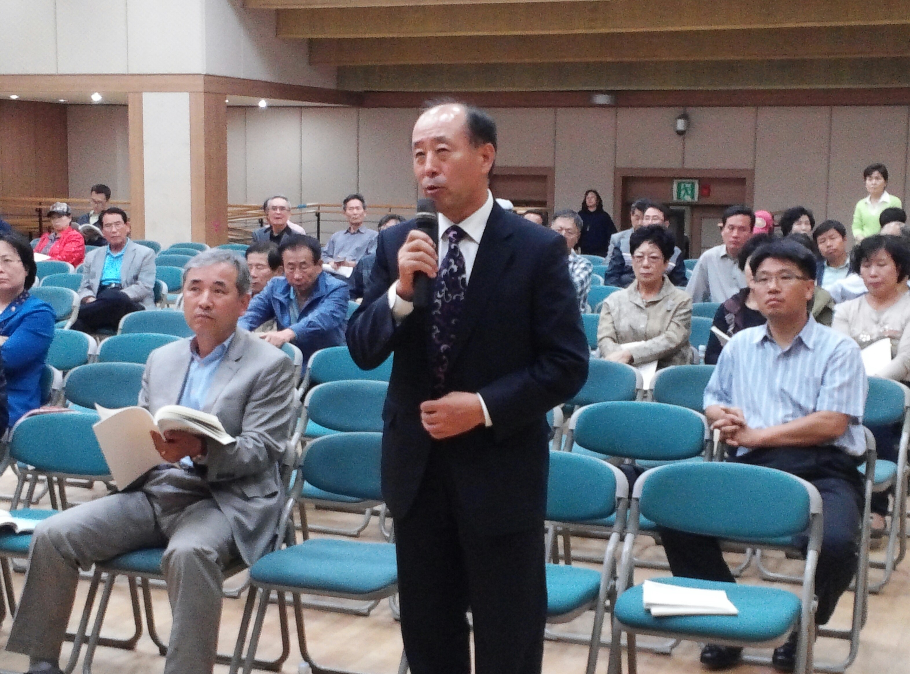 서부경전철(도시철도기본계획 변경안) 주민설명회 참석 4