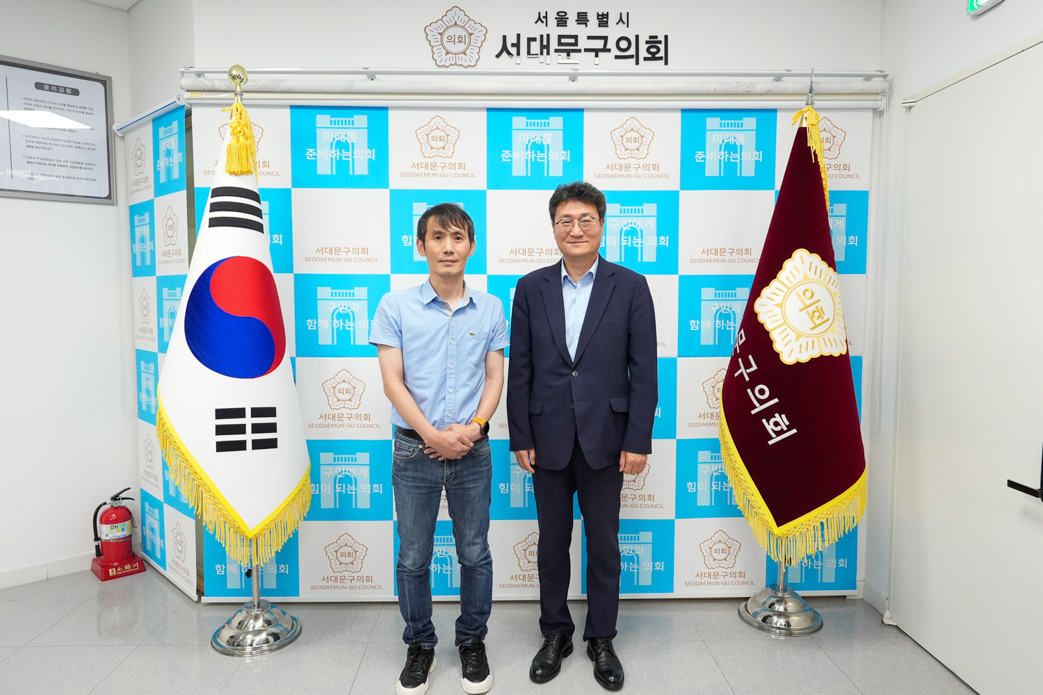 50플러스 집행부 접견 2