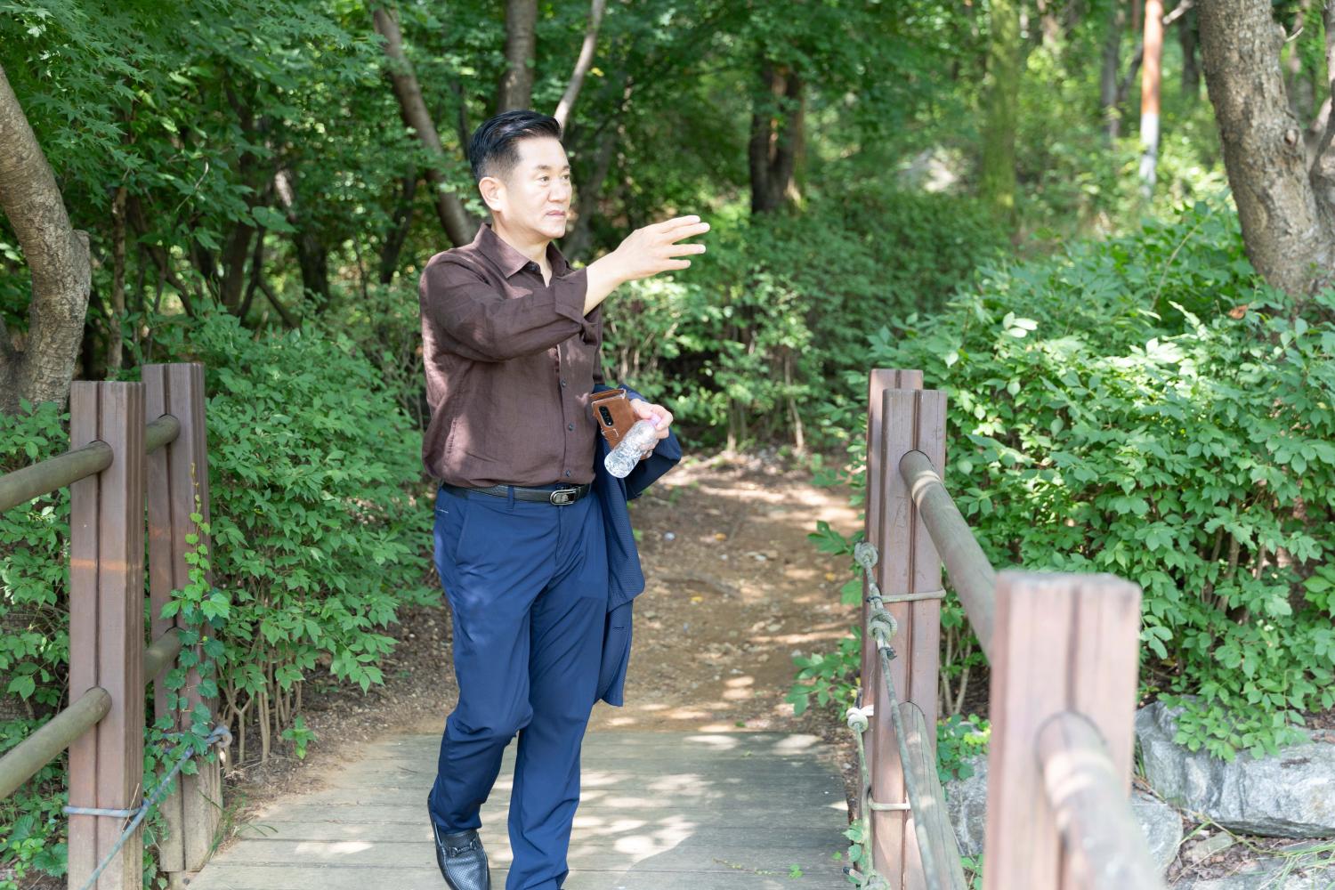 백련근린공원 놀자숲 개장식 5
