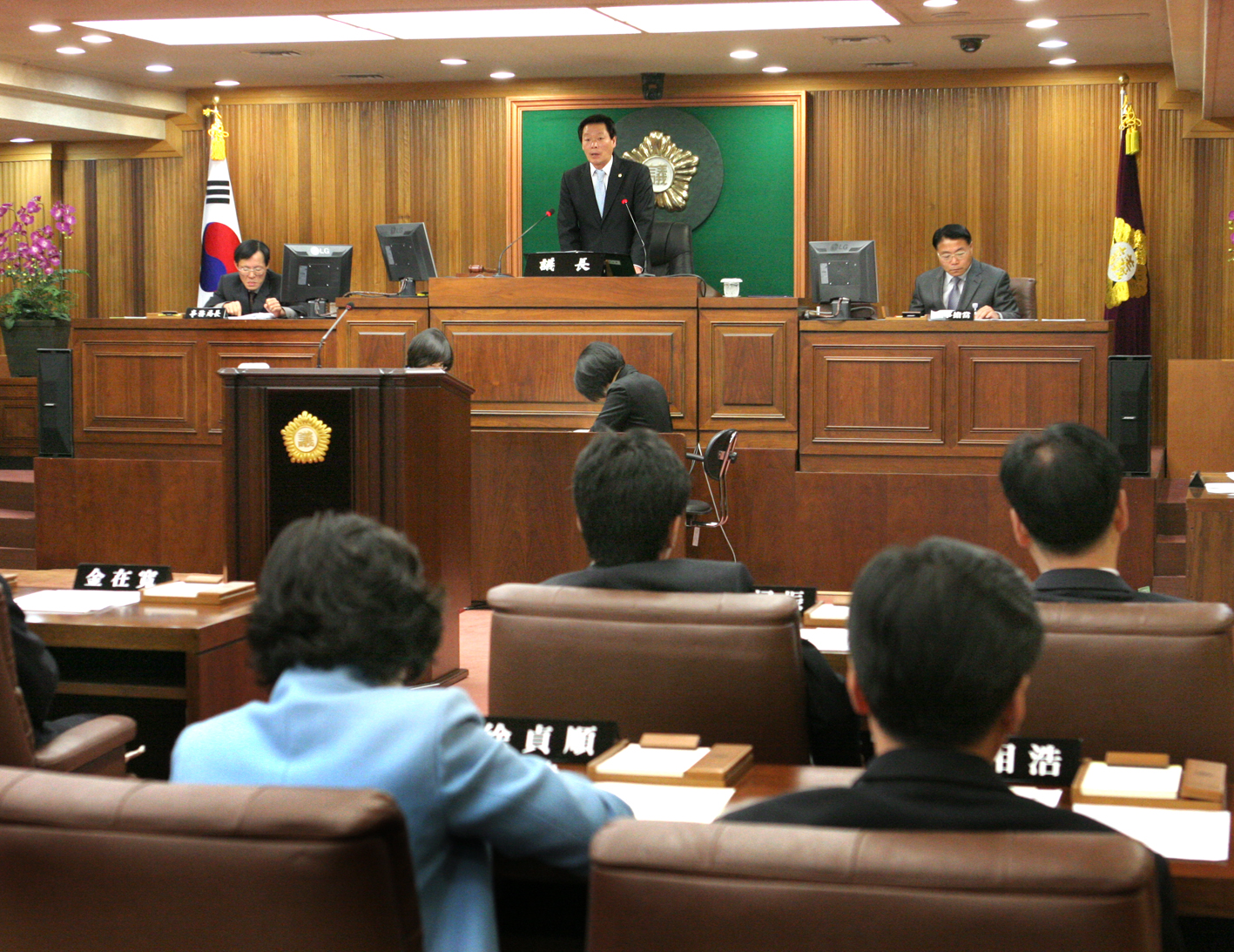 제176회 임시회 제1차 본회의 1