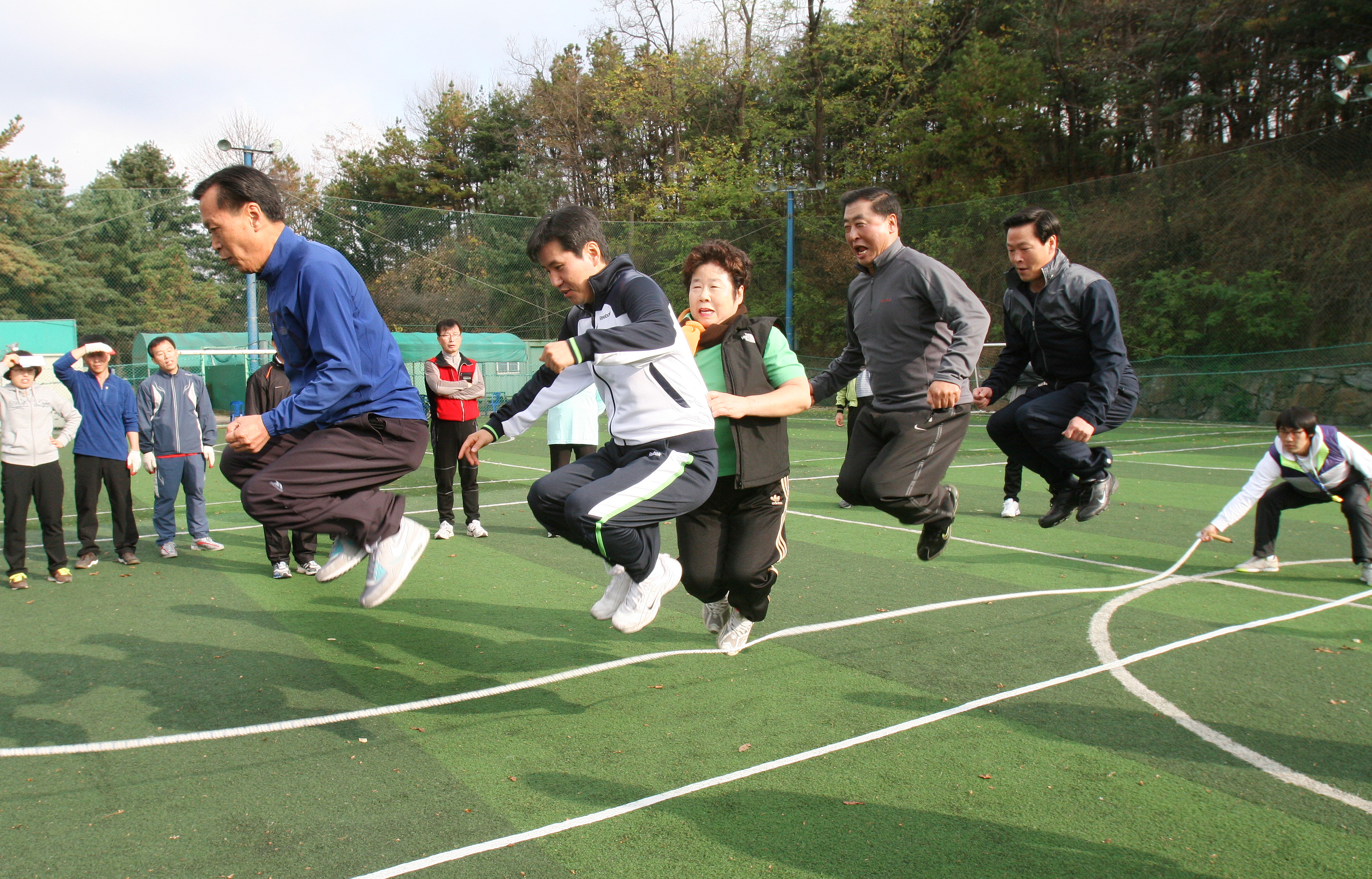 2011년 서대문구의회 의원체육대회-재정건설위원회 줄넘기 1