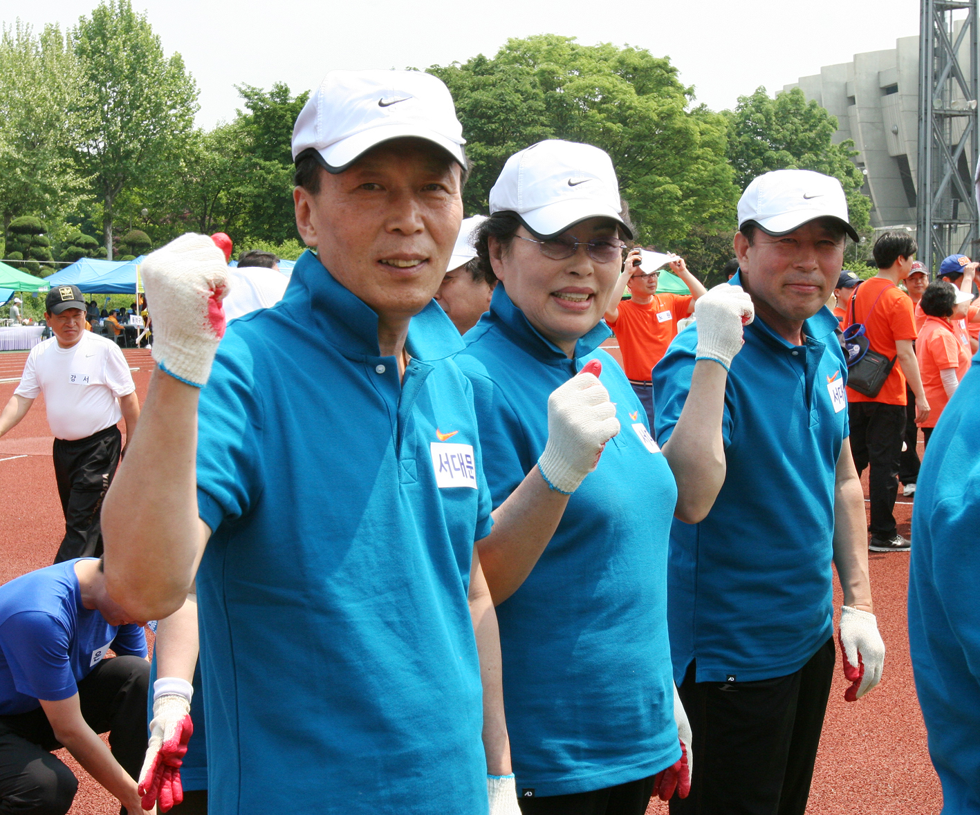 2012년 한마음 체육대회- 공 굴리기 대회 1