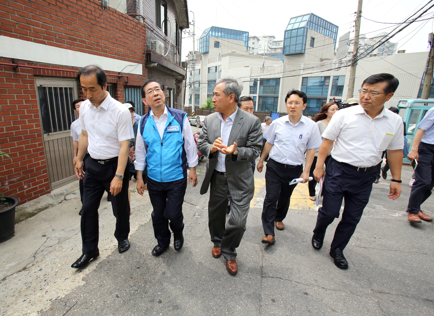 북아현3구역 관련 금화시범아파트 현장방문 1