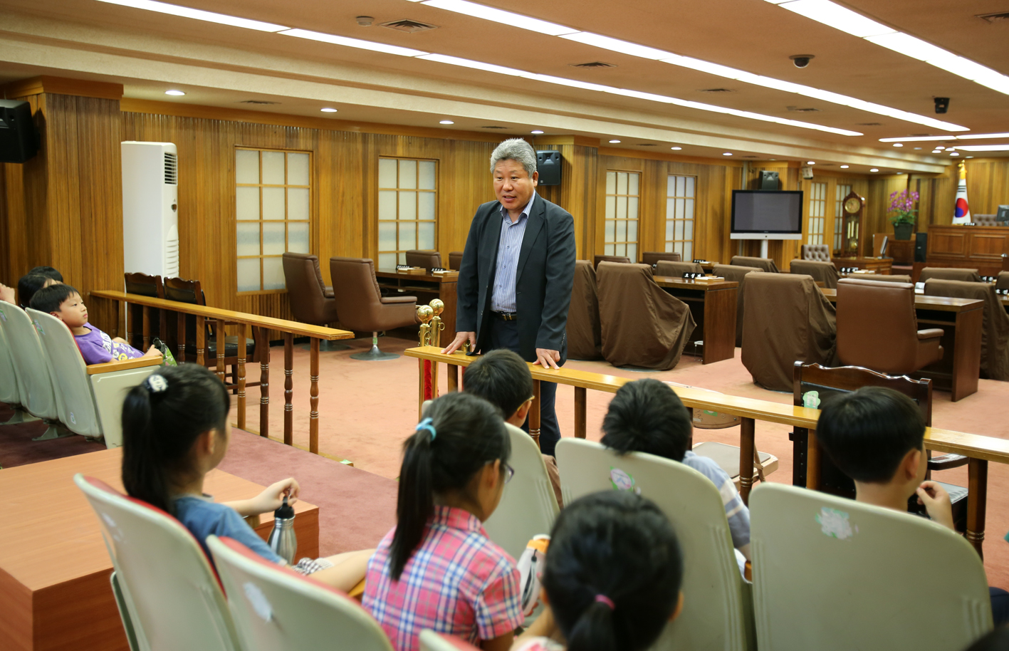 2013년 내고장 탐방-인왕초등학교 의회방문 1
