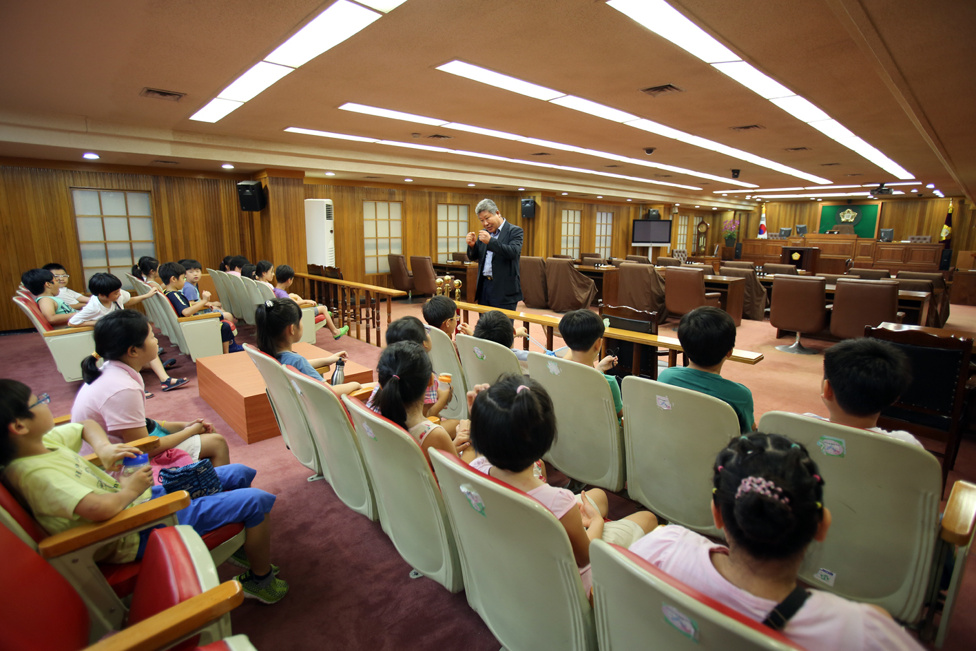 2013년 내고장 탐방-인왕초등학교 의회방문 1