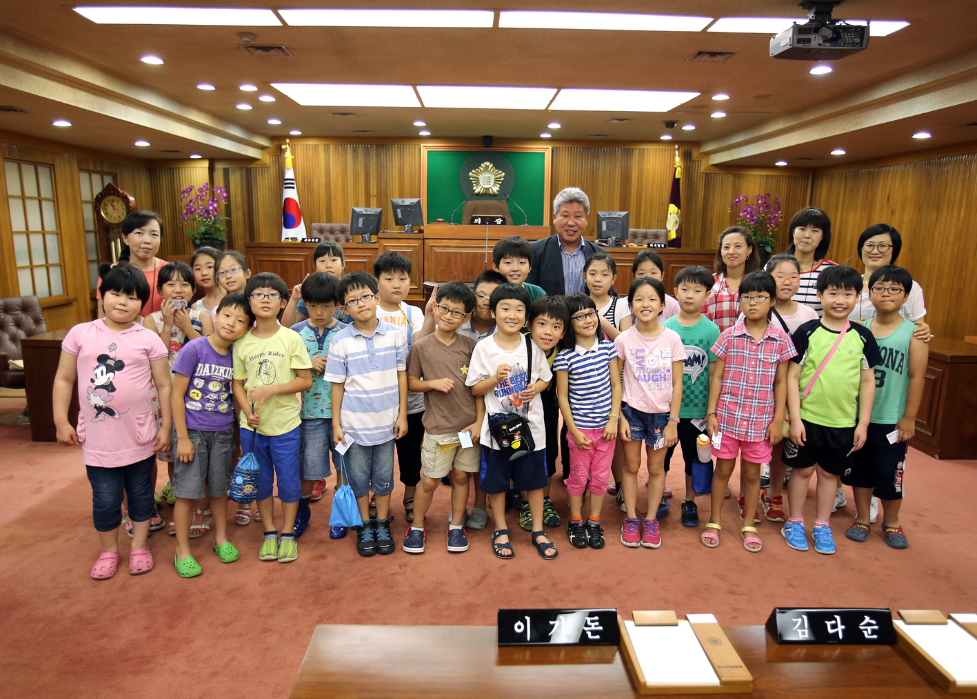 2013년 내고장 탐방-인왕초등학교 의회방문 1