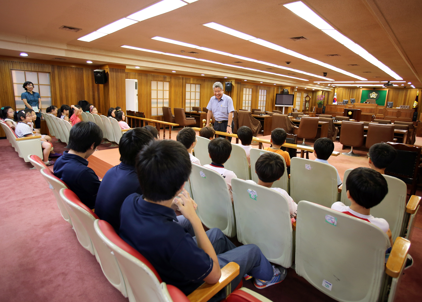 2013년 내고장 탐방-인왕초등학교 의회방문 1