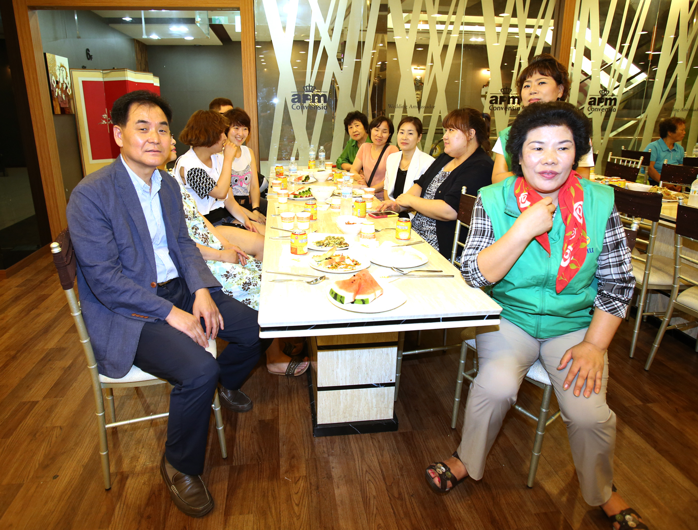 사랑의 삼계탕 나누기 및 아름다운 가위손 이.미용 봉사 1