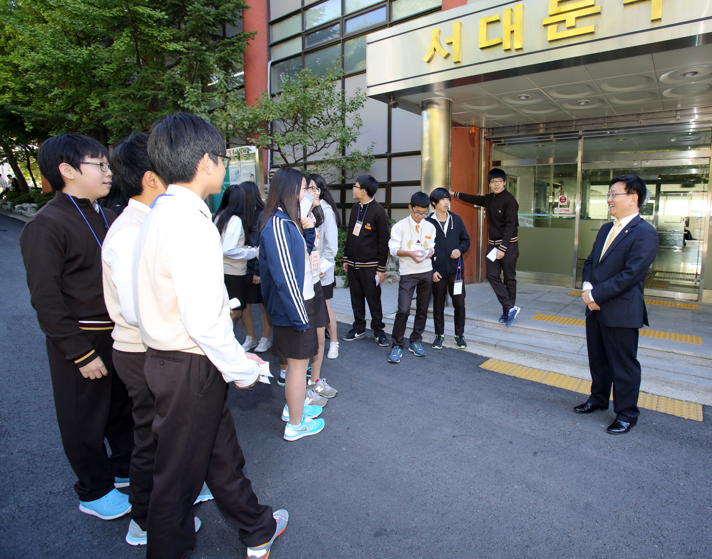 2013년 내고장탐방 의회방문 - 가재울중학교 1