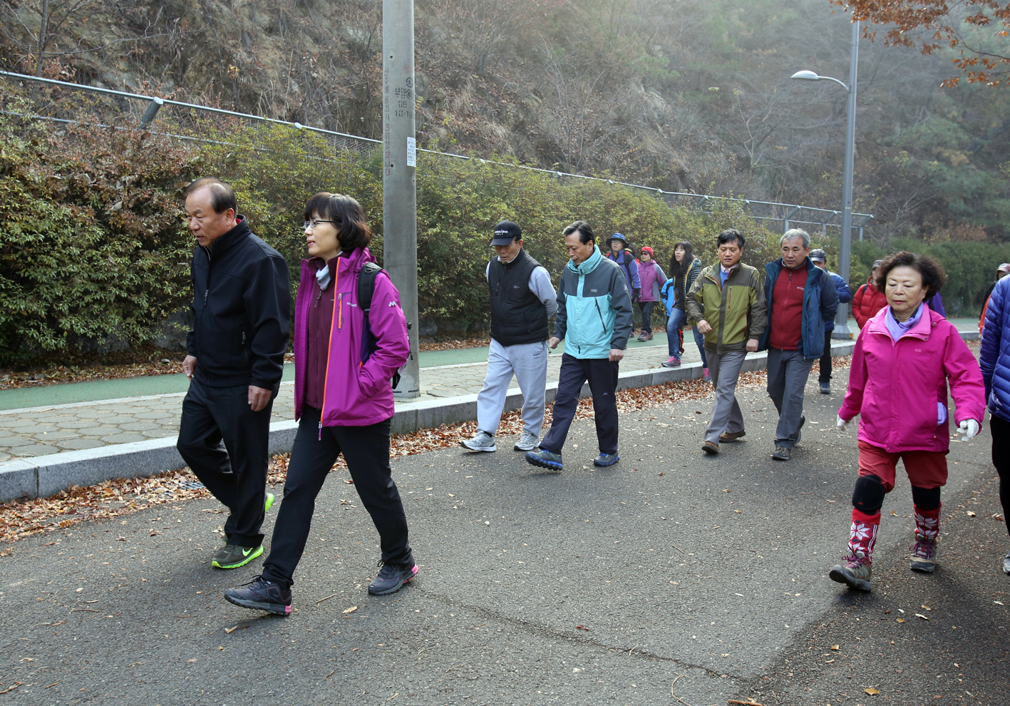 안산 자락길 전구간 개통기념 걷기대회 1