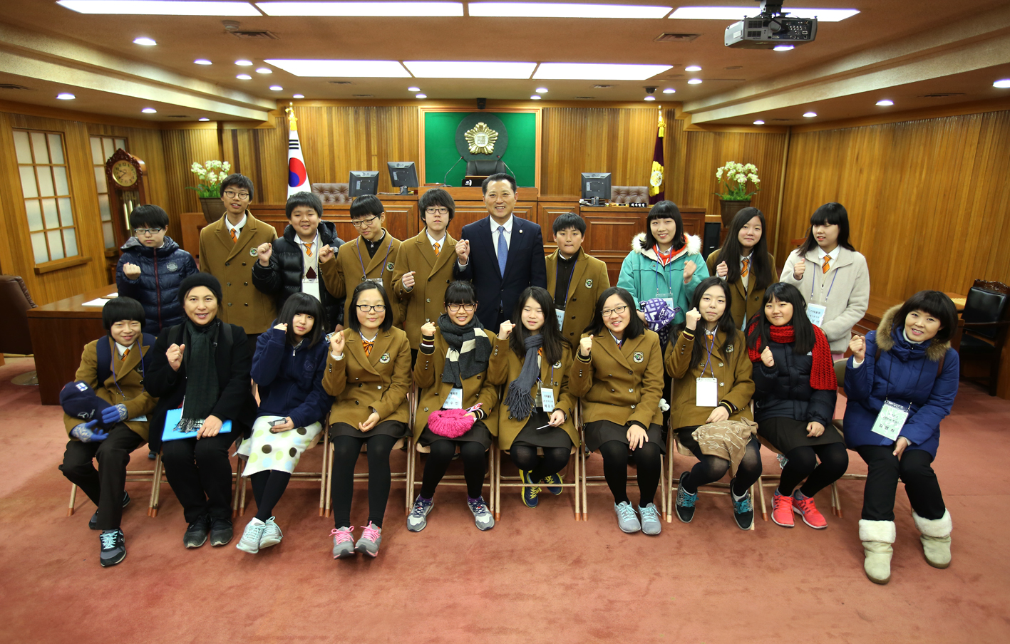 가재울중학교 내고장 탐방견학 1