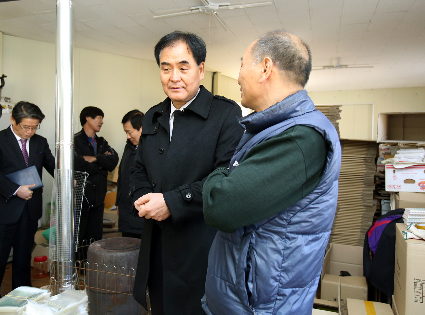 행정사무감사 개미마을 현장방문 1