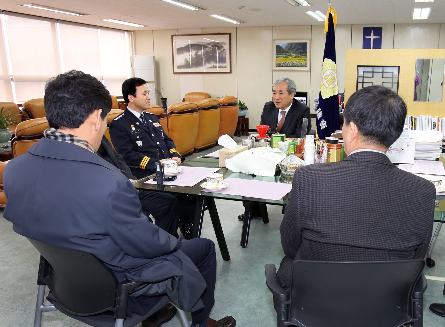 서대문경찰서 서장님과의 간담회 1