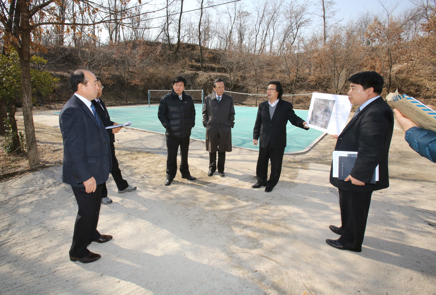 재정건설 현장방문-북한산자락길 공사현장 1