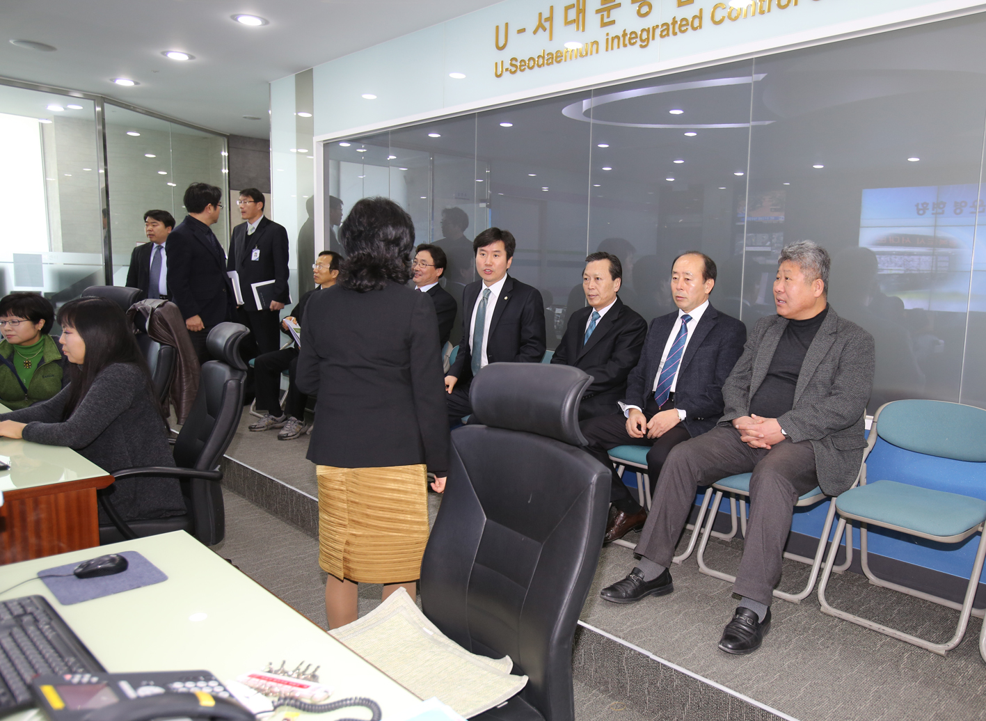 재정건설 현장방문-서대문구통합관제센터 1