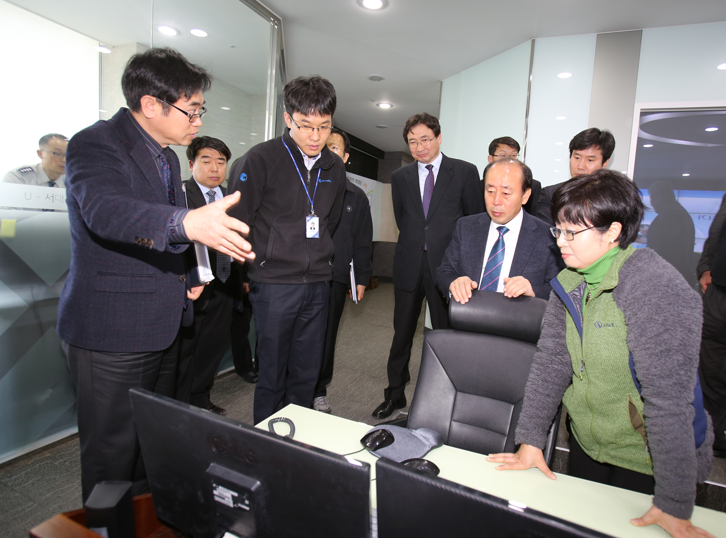재정건설 현장방문-서대문구통합관제센터 1