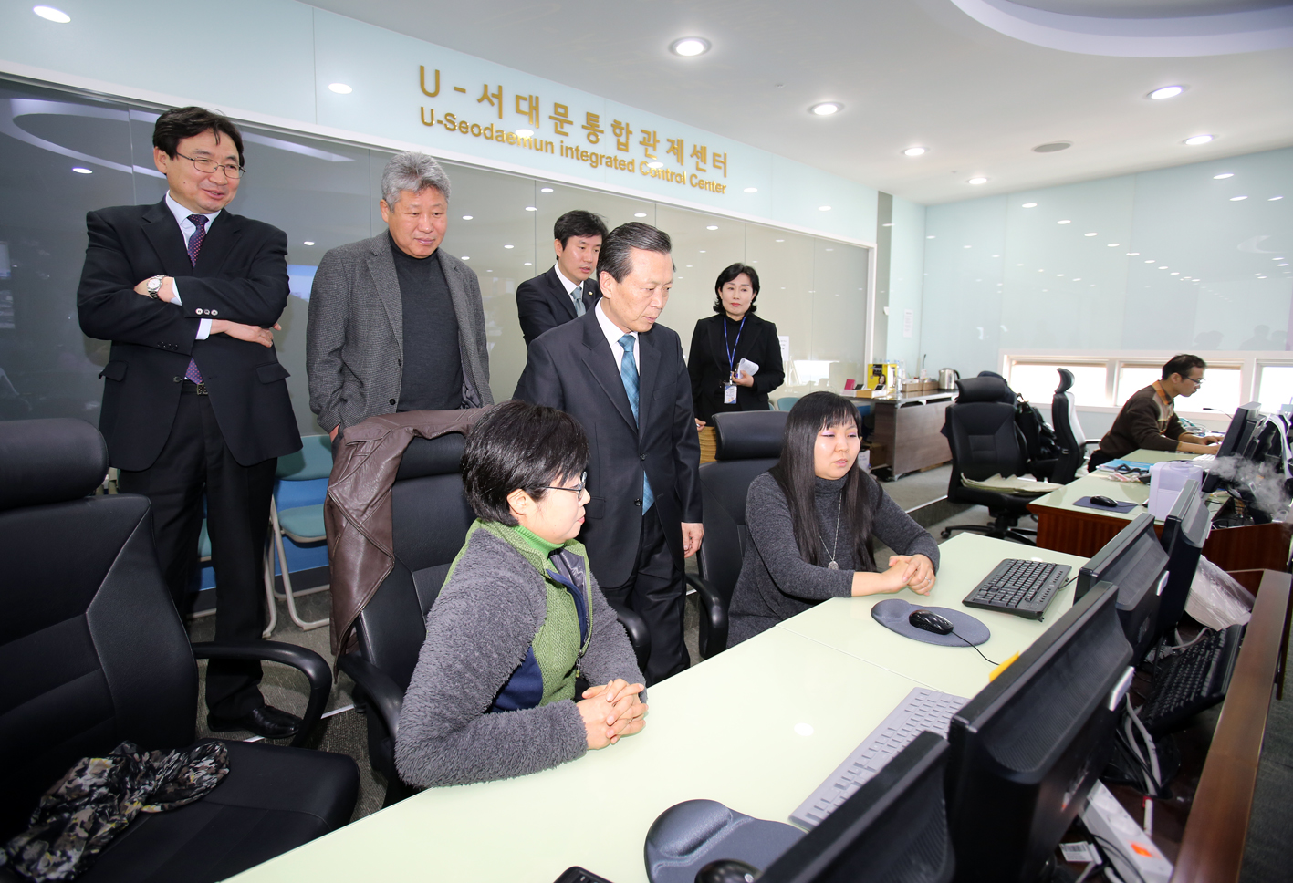 재정건설 현장방문-서대문구통합관제센터 1