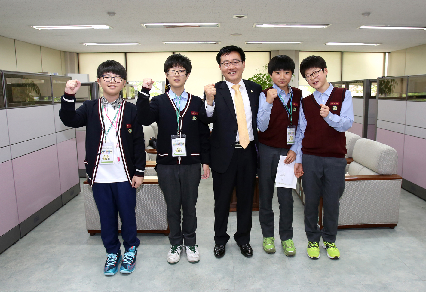 연희중학교 현장체험(의회방문) 1