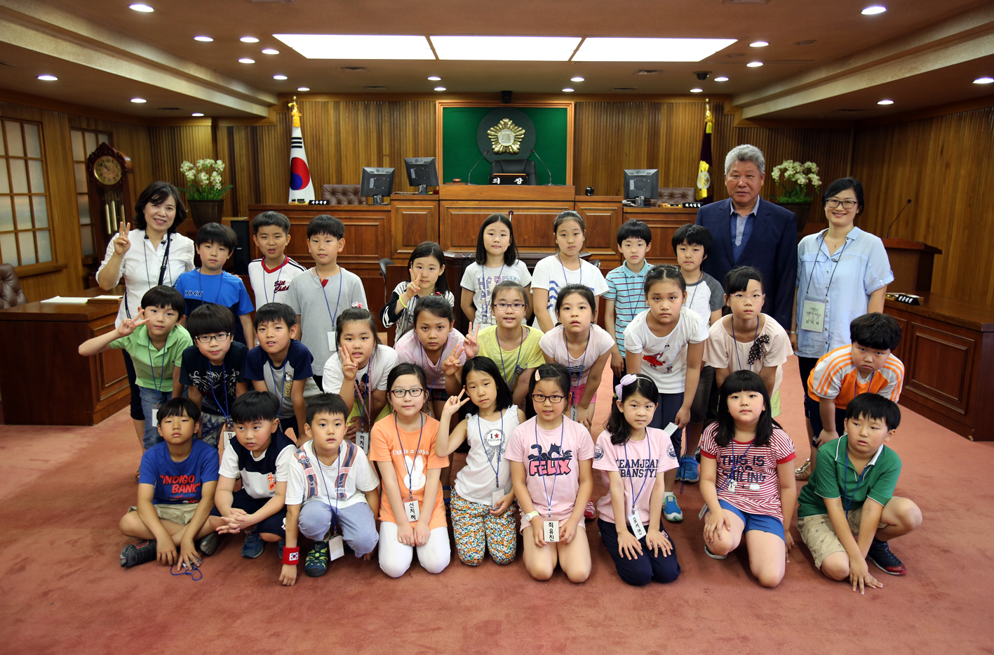 내고장탐방-홍제초등학교 의회방문 1