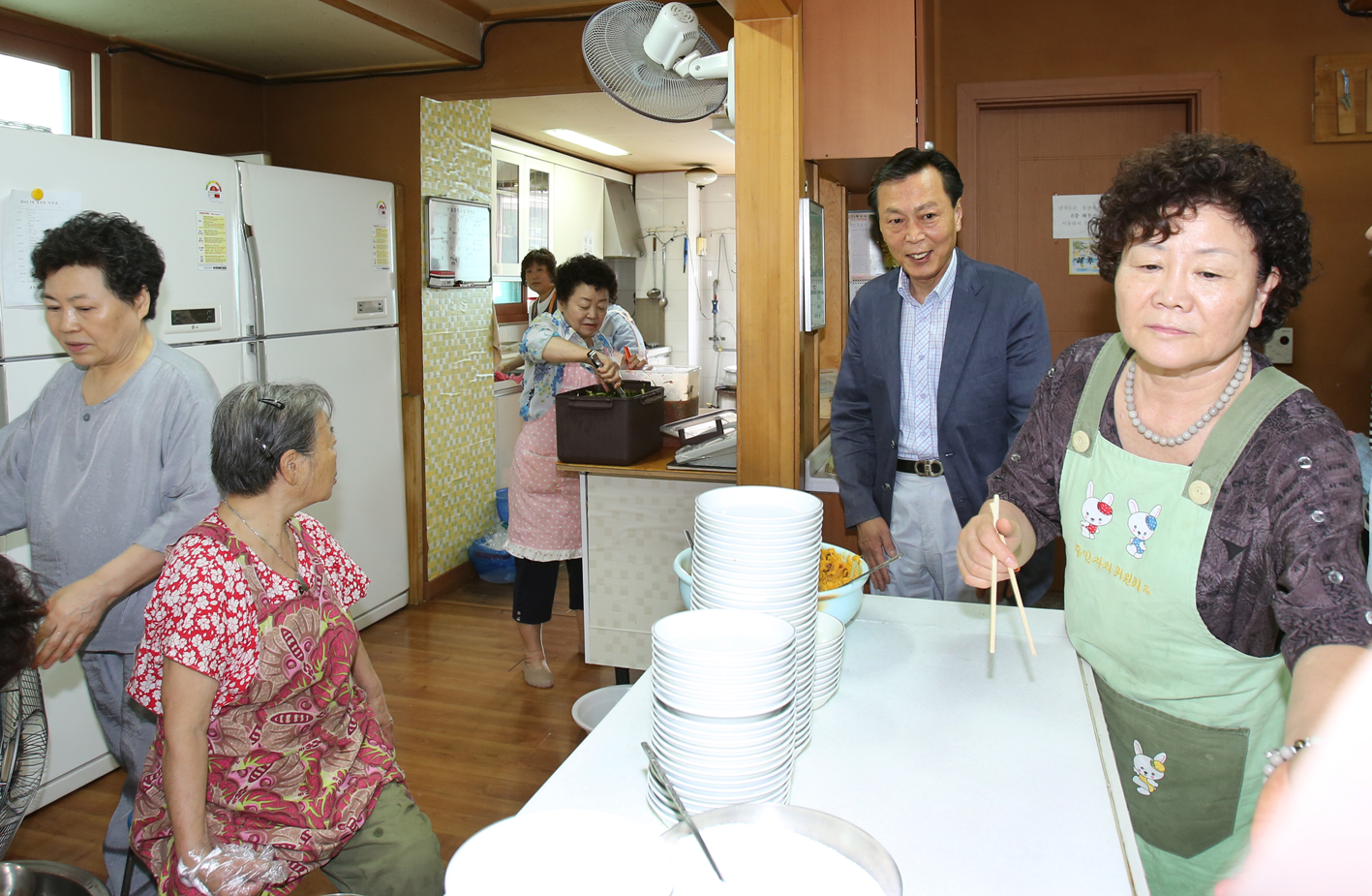 충현동 수효사효림원 어르신 경로잔치 1