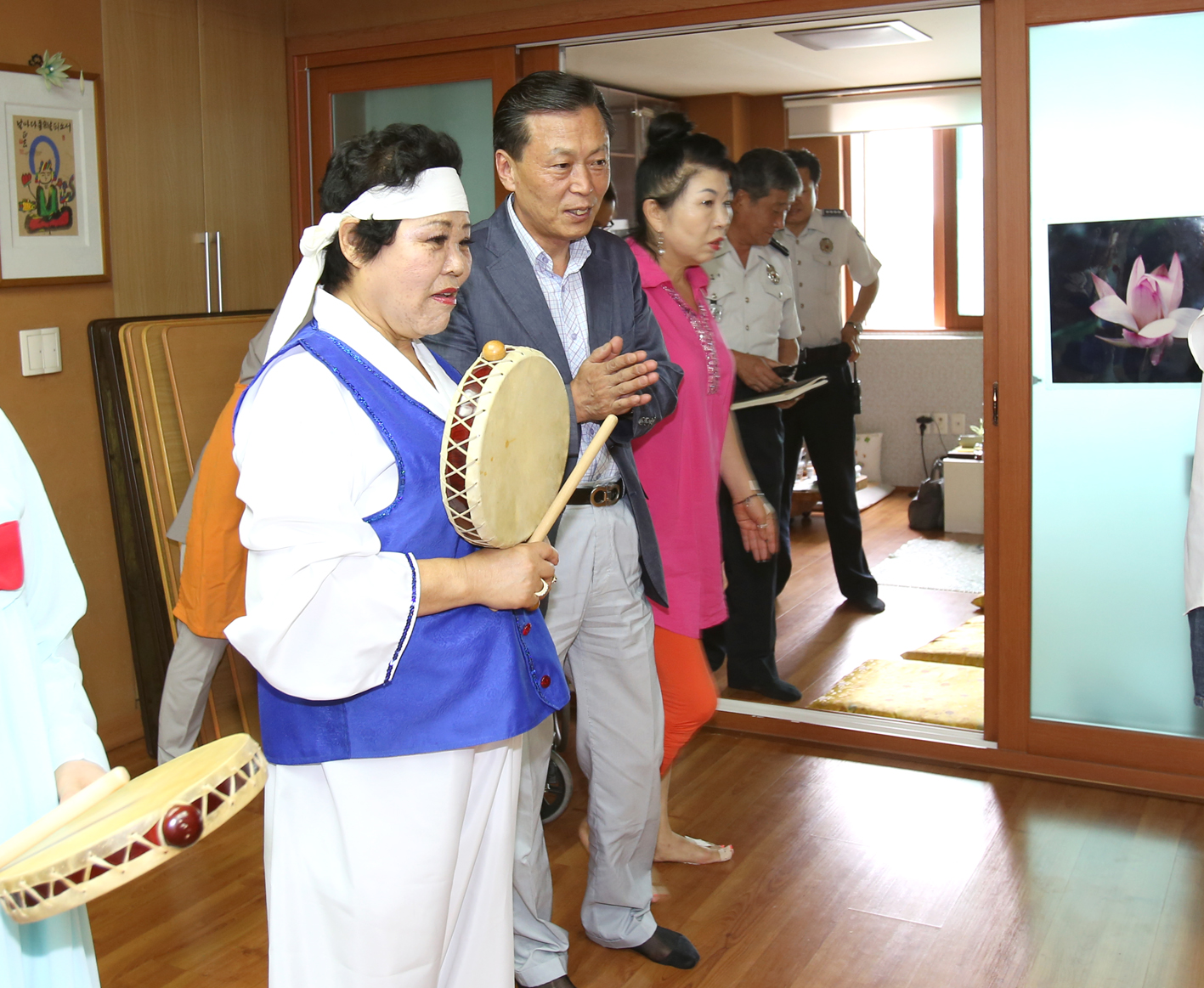 충현동 수효사효림원 어르신 경로잔치 1