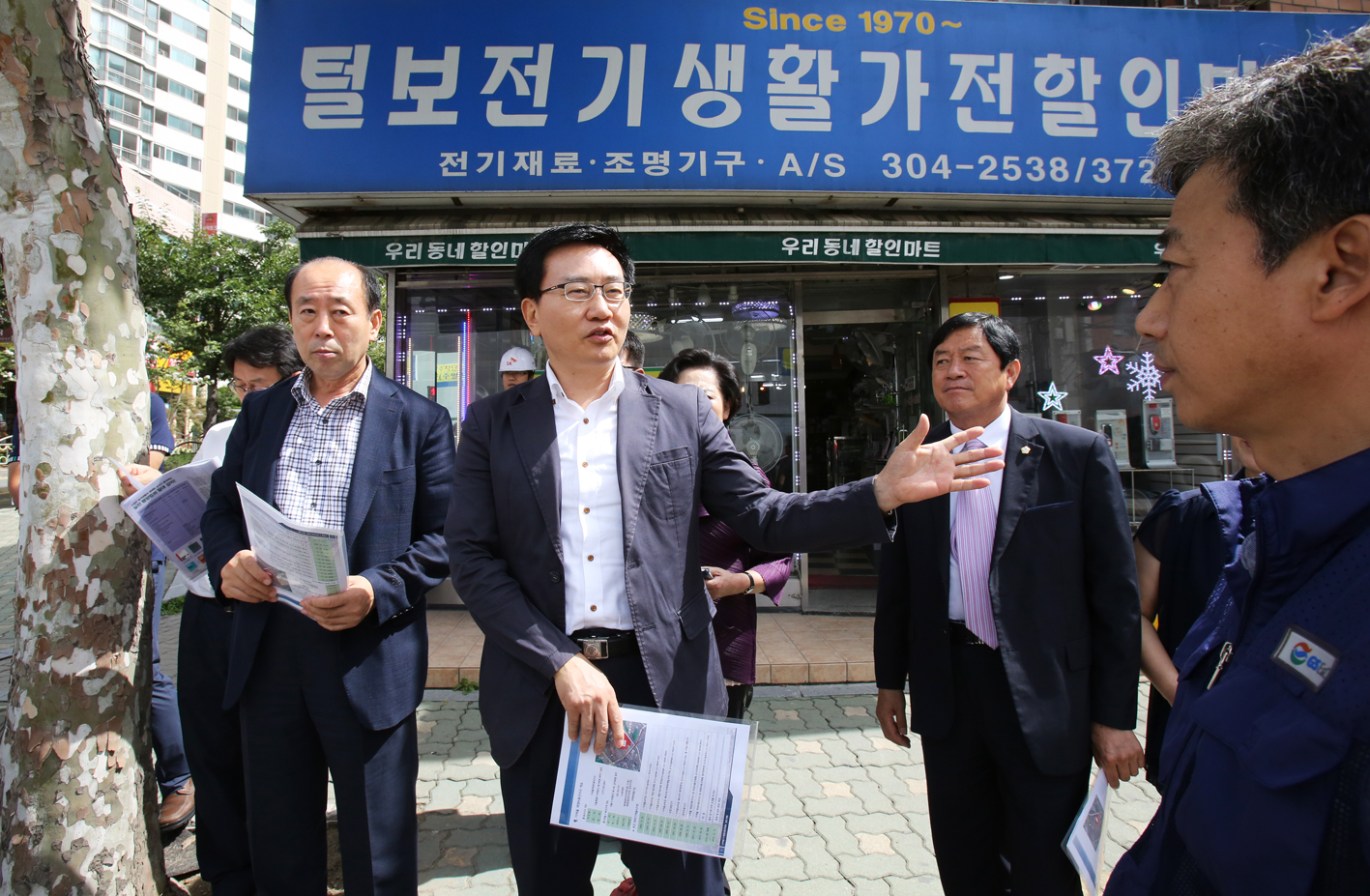 가재울뉴타운 4구역 현장 및 주변도로 현장방문 1