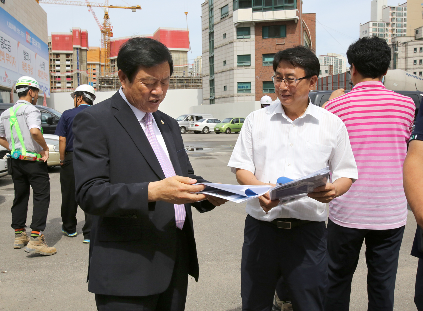 남가좌1동 주민센터 신축 현장방문 1