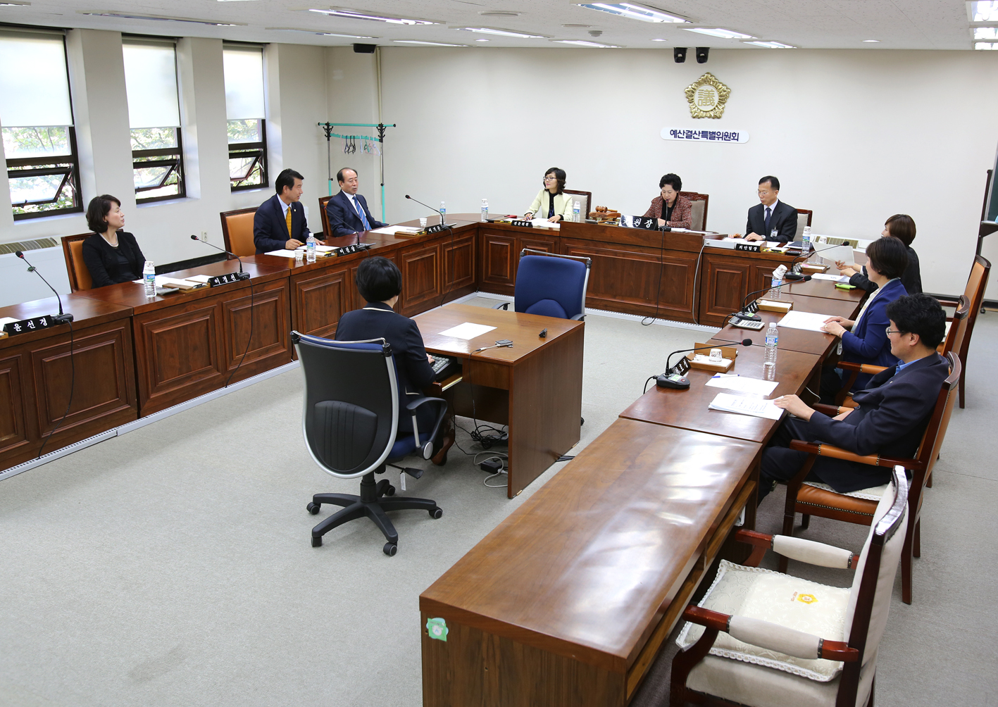 제210회 임시회 예산결산위원회 위원장 선출 1
