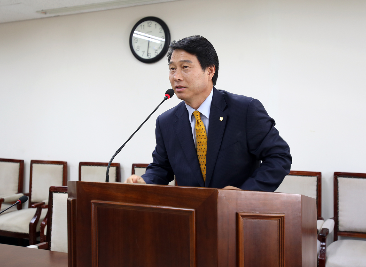 제210회 임시회 예산결산위원회 부위원장 선출-이진삼 부위원장 1