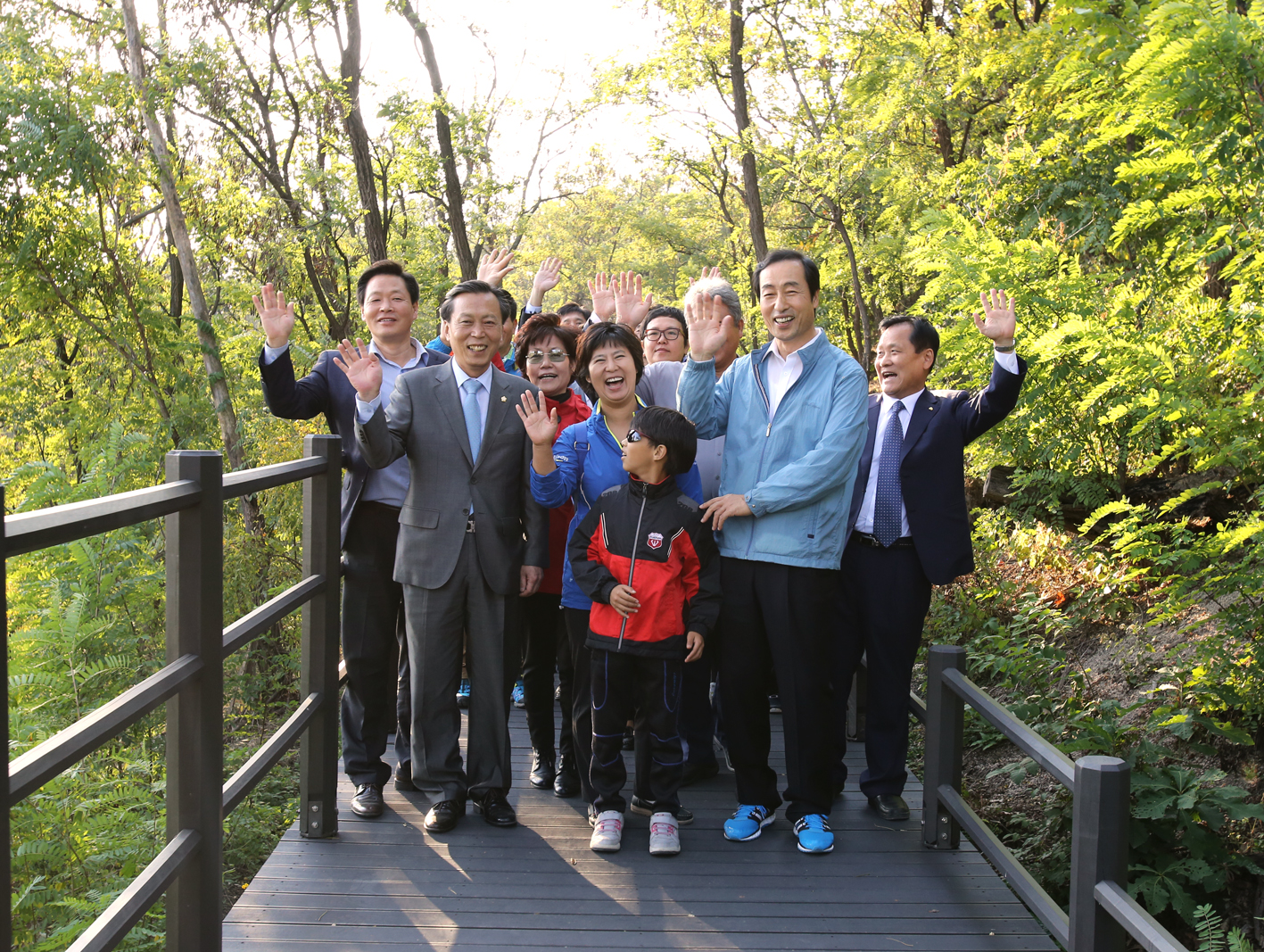 북한산 자락길 준공식 1