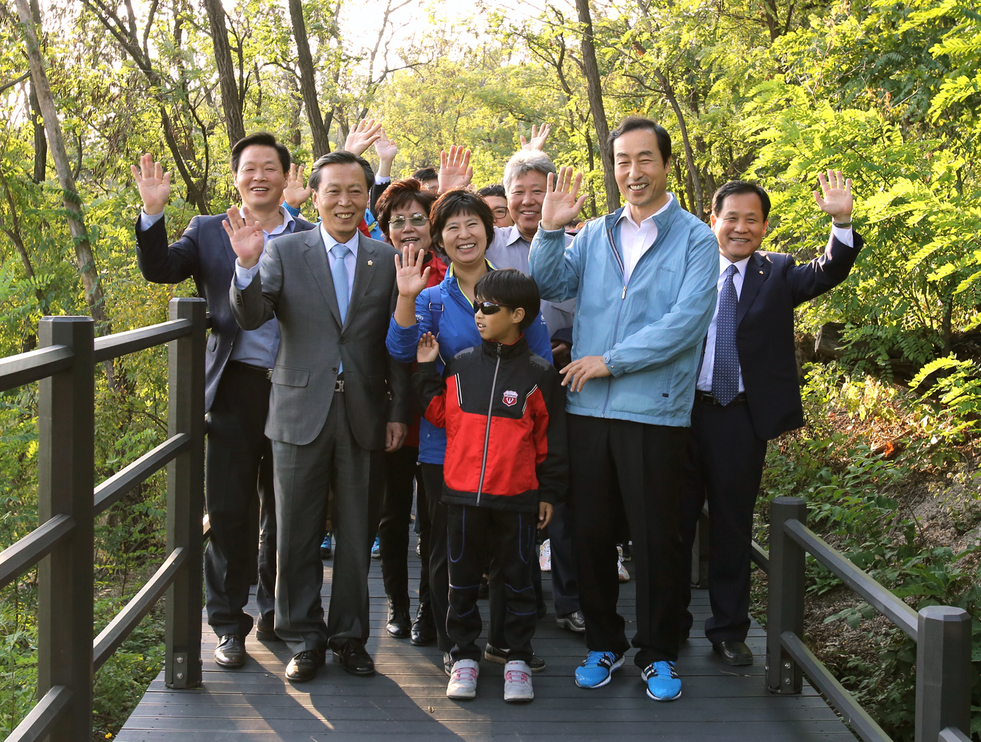 북한산 자락길 준공식 1