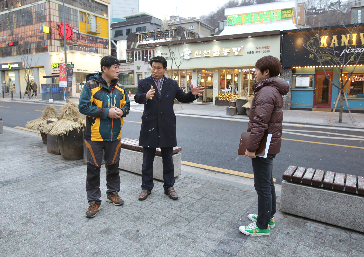 연대 걷고 싶은거리 현장방문 1