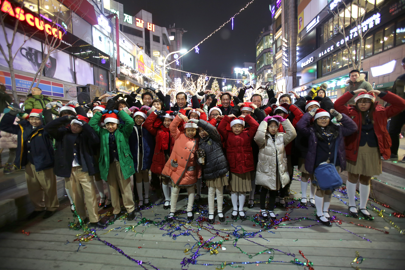 크리스마스 거리축제 개막식 1