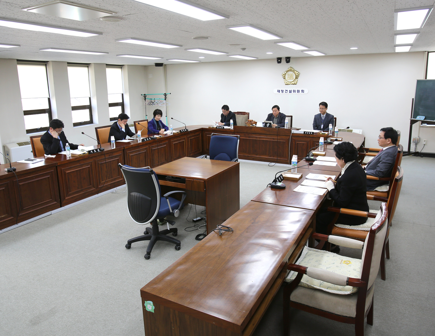 제213회 임시회 안건 사전설명회(재정건설위원회) 1