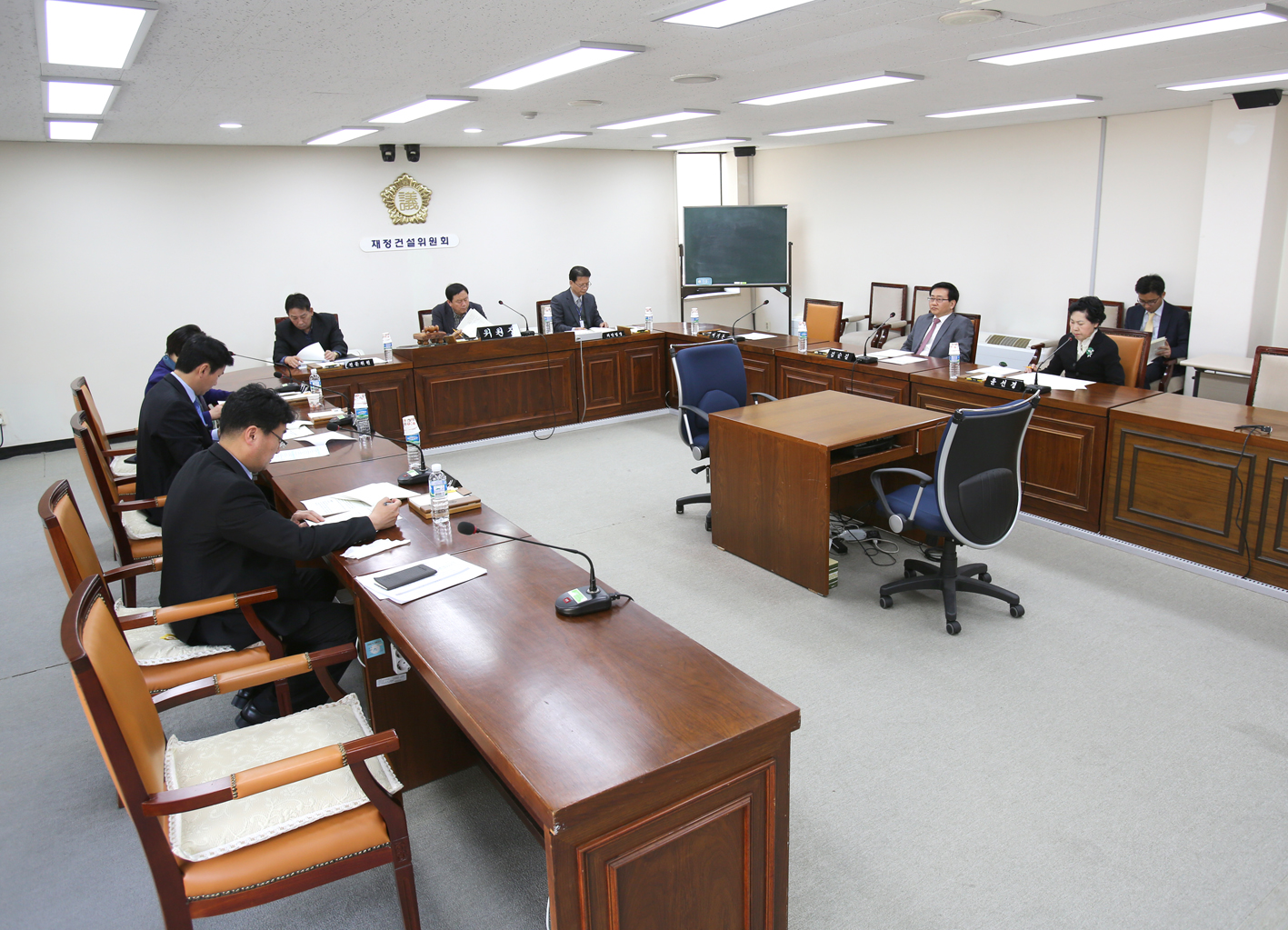 제213회 임시회 안건 사전설명회(재정건설위원회) 1