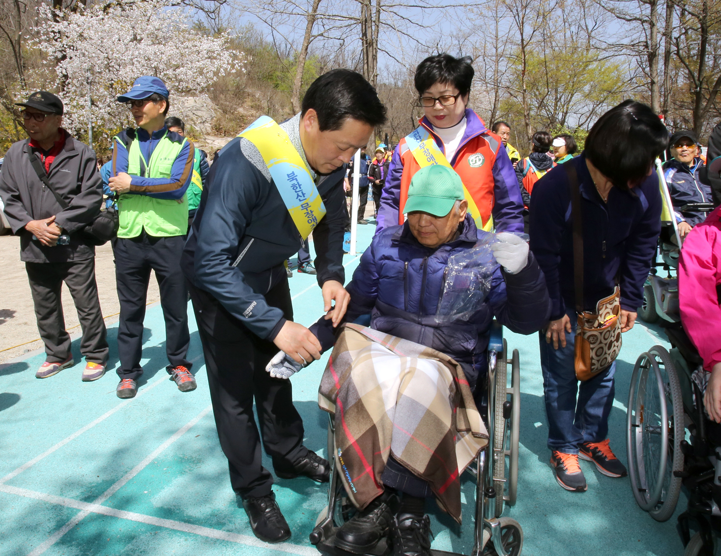 북한산 무장애 자락길 걷기 행사「동행」참석 1