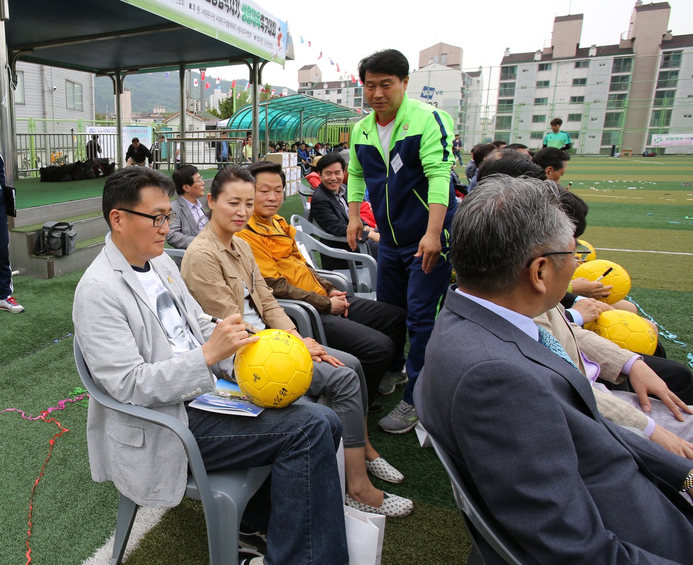 제4회 서대문구 김동섭박사기 생활체육축구대회 1