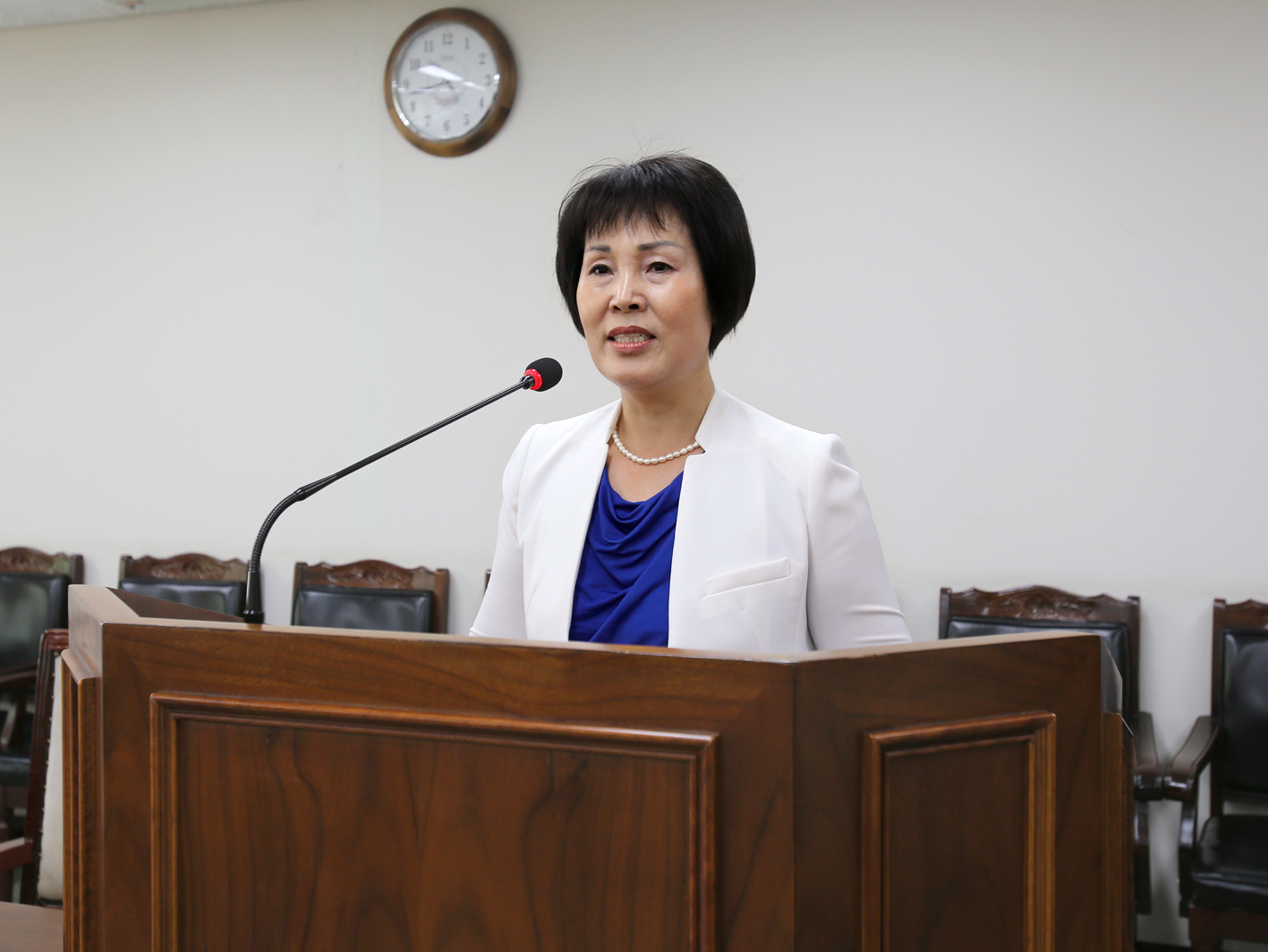 제217회 임시회 예산결산특별위원회  부위원장 인사말씀 1