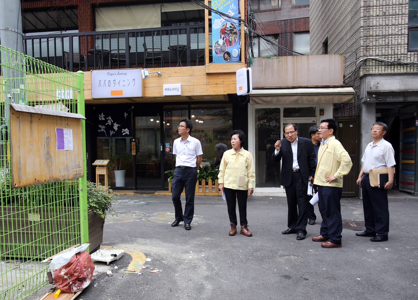 신촌 연세로 일대 - 재정건설위원회 현장방문 1