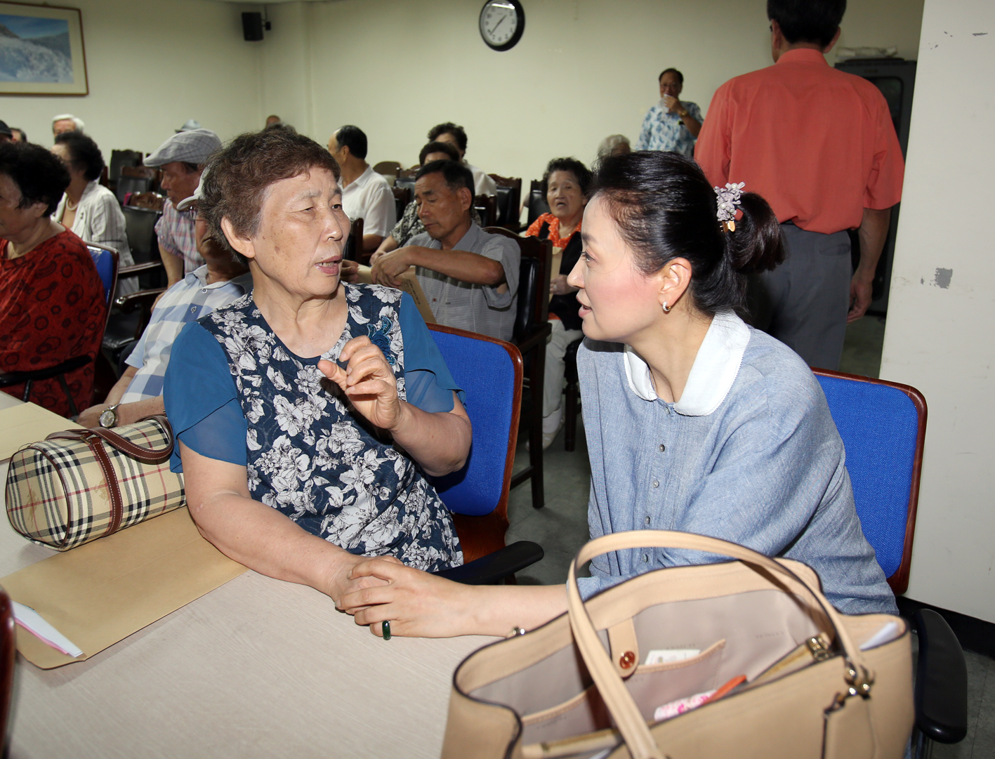 대한노인회 서대문구지회 월례회의 1