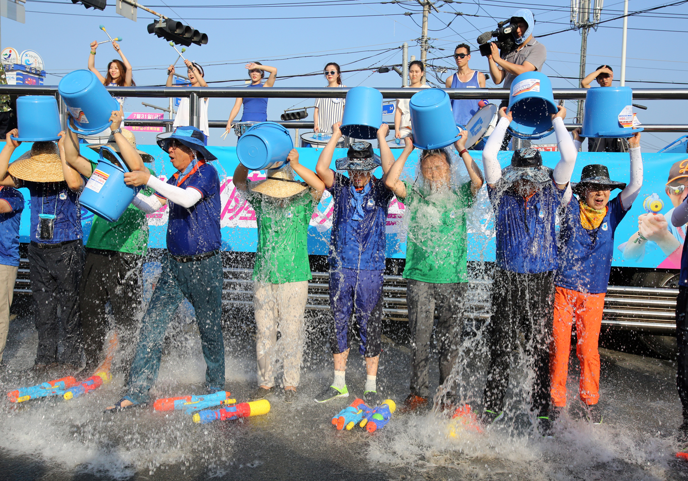 제8회 정남진 물축제 방문 1