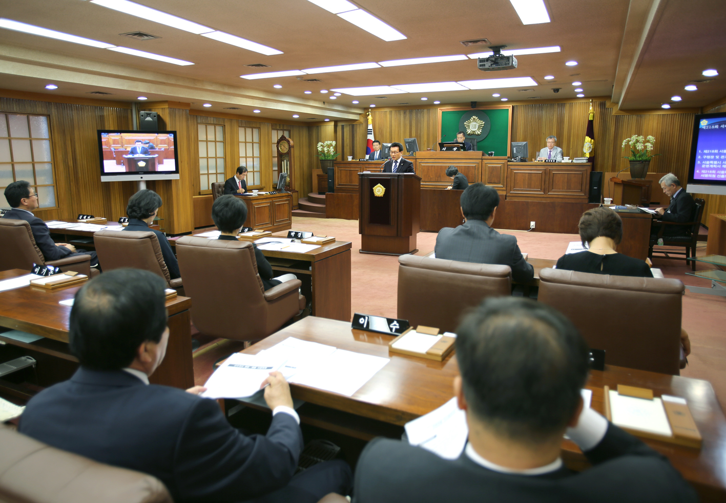 제218회 임시회 제1차 본회의-김순길의원 심사결과 보고 1