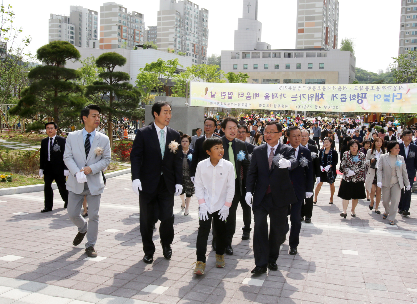 서울 가재울초등학교 개교식 5