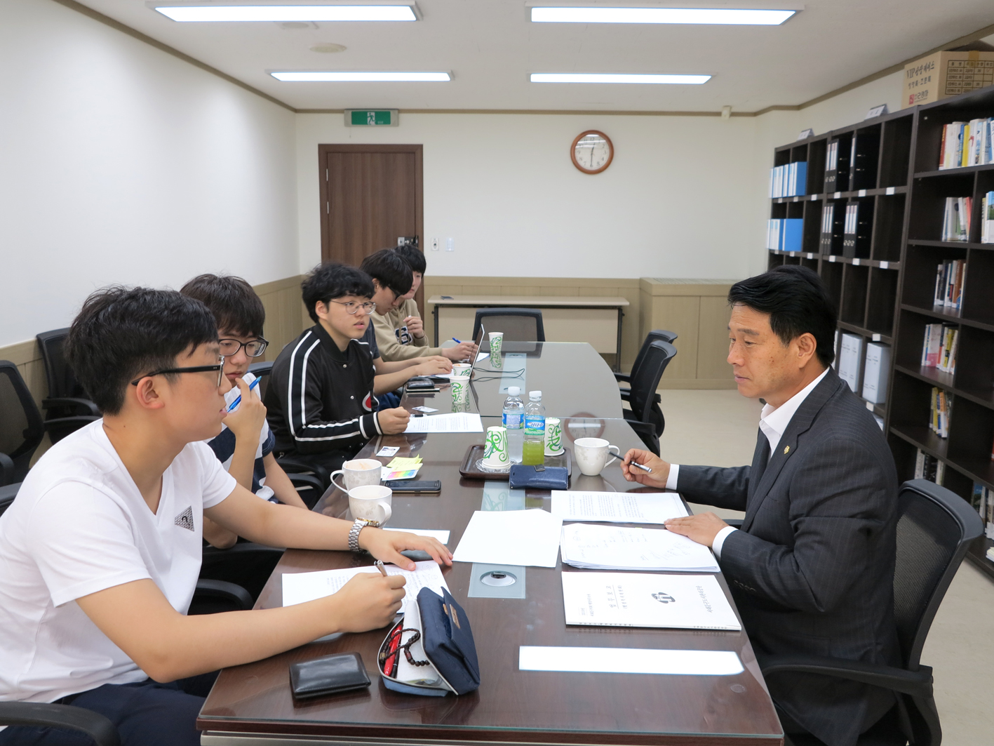 창의 체험의 날-인창고등학교 의회방문(의정홍보 자료제공) 4