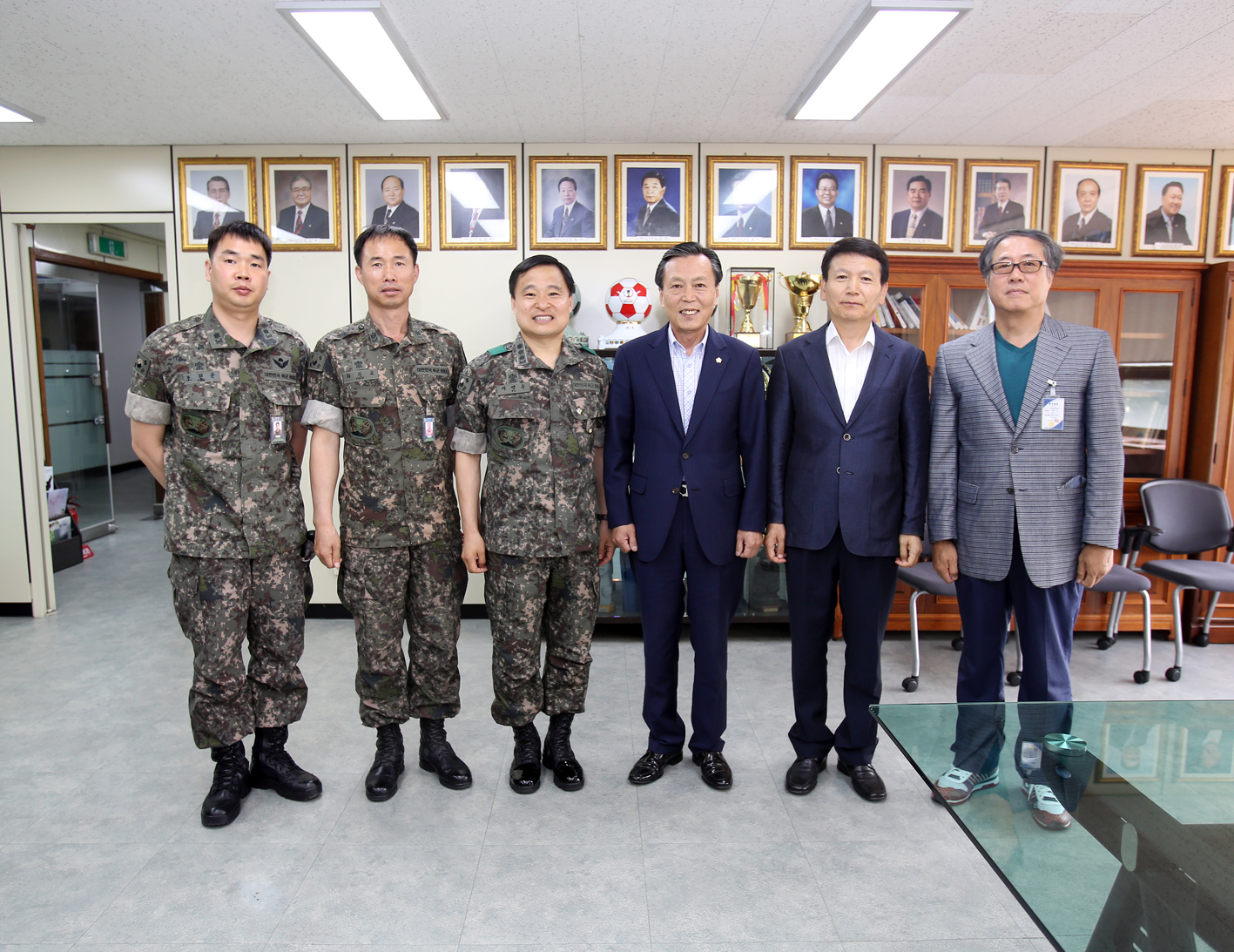 수도경비단장과의 간담회 3