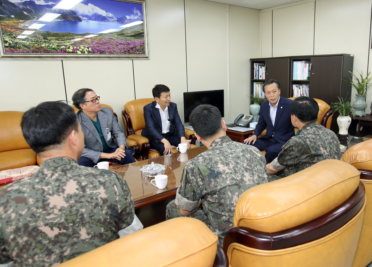 수도경비단장과의 간담회 5