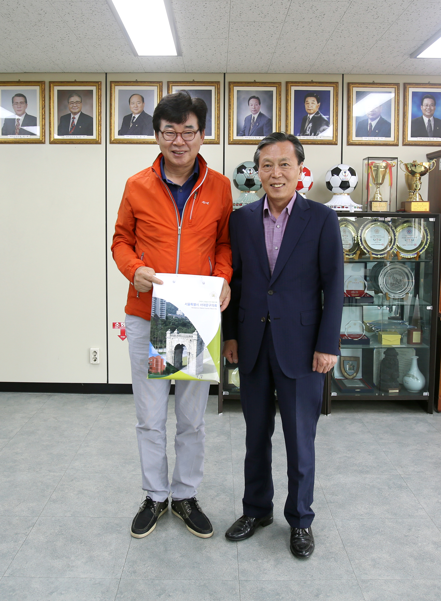 자매도시 전남 장흥군. 군의회 서대문구의회 방문 2