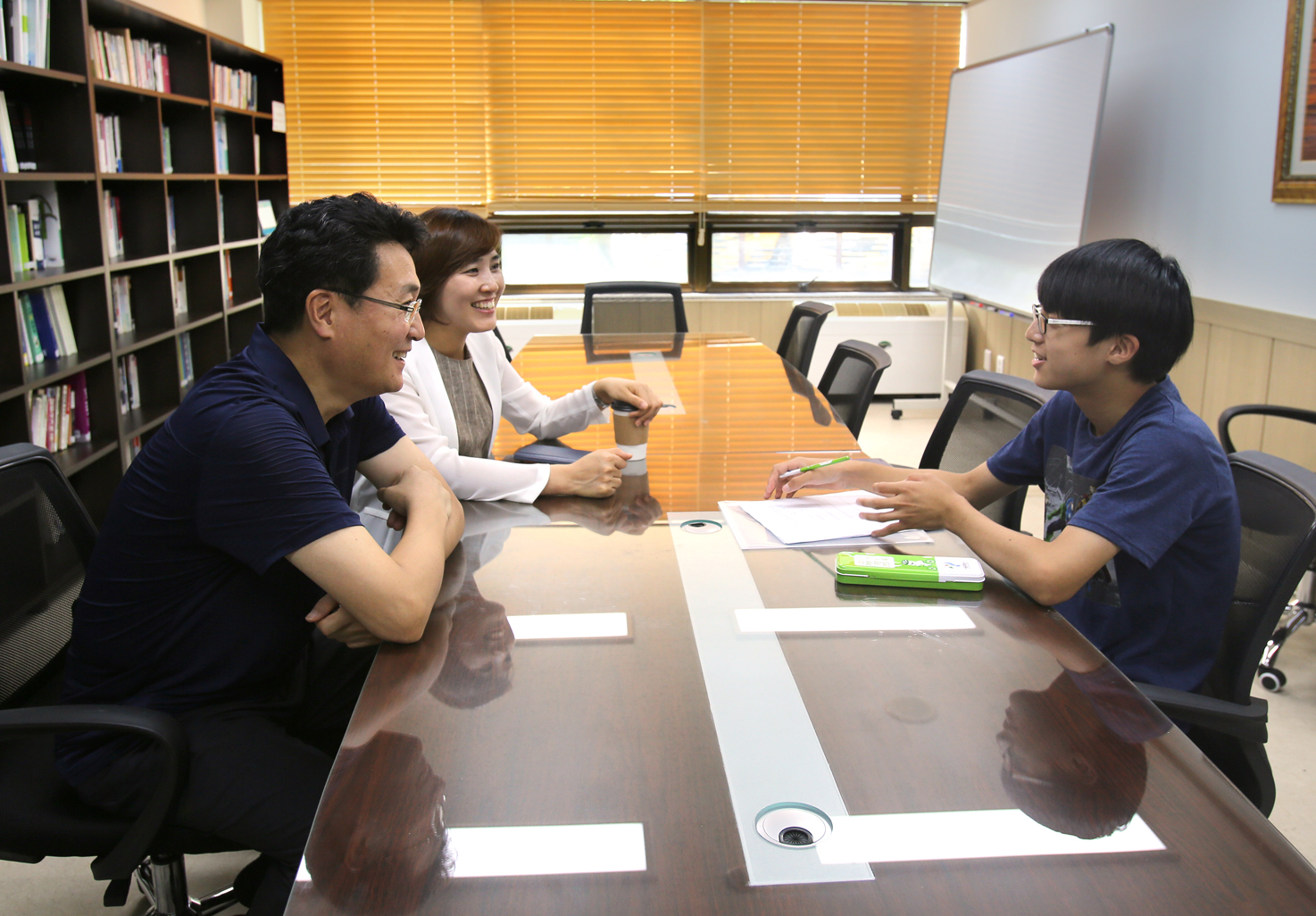 진로 직업체험 및 인터뷰(한성중학교  학생) 2