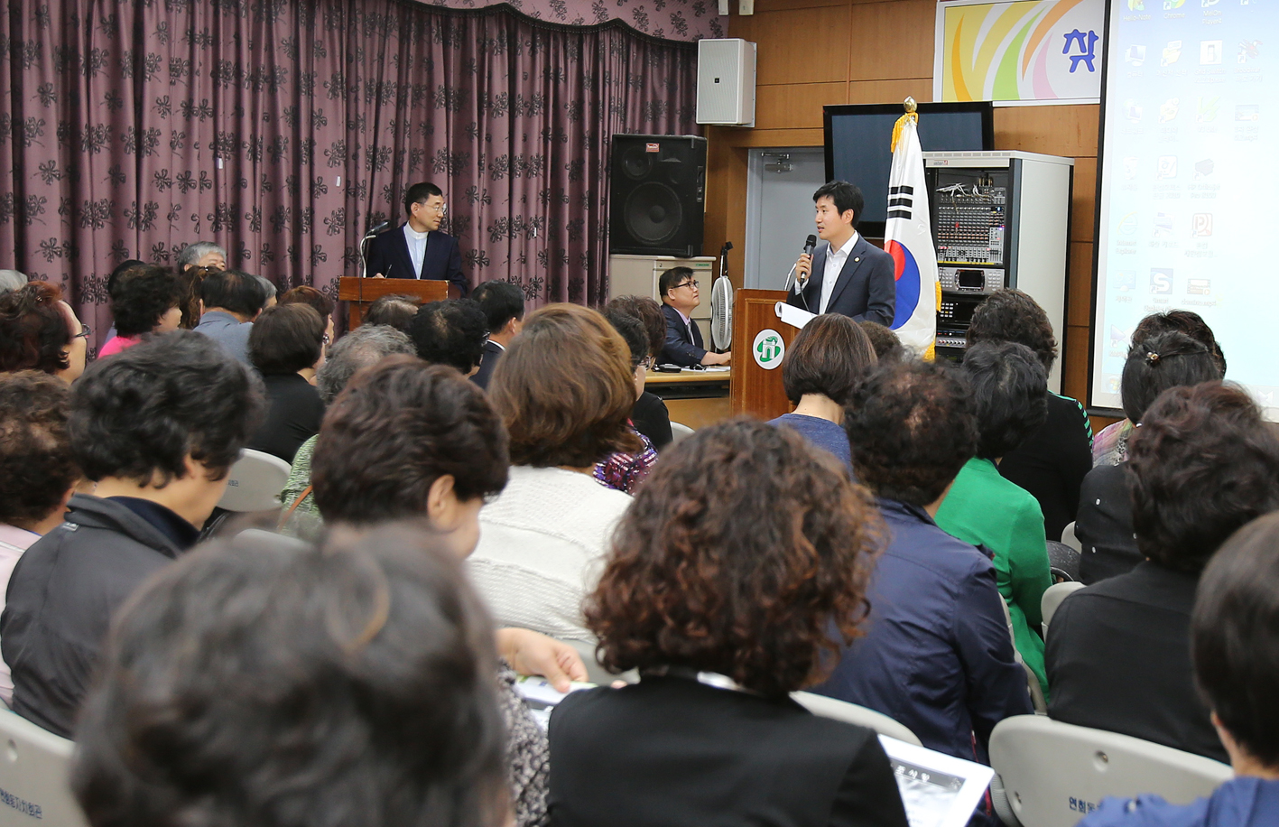 연희동 동주민센터 반장증서 수여식 2